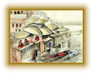 Pandas at the Ghat